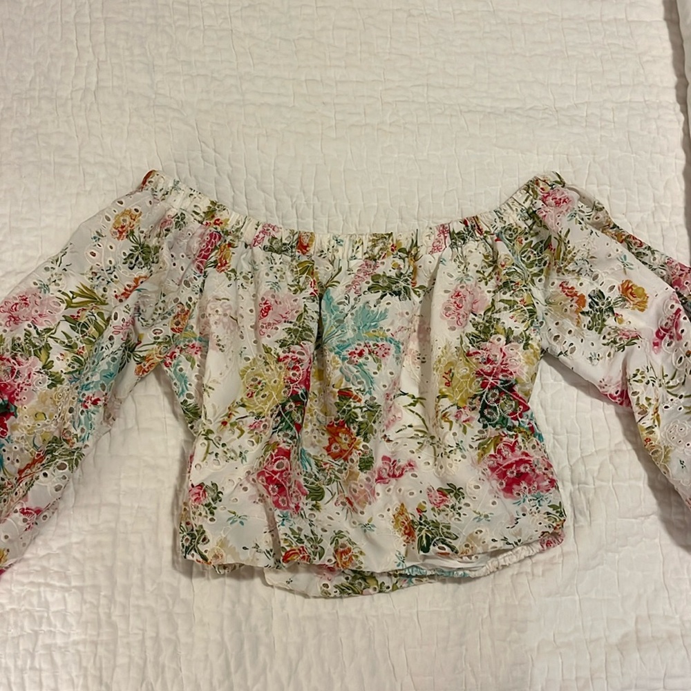 ASTR the Label Off The Shoulder Top